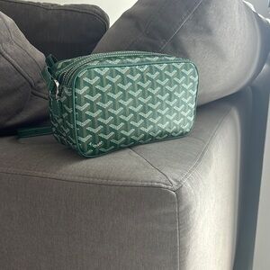 Green Patterned Women's Bag